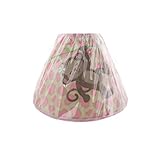Babies R Us Monkey/Giraffe Baby Girl Nursery Lamp Shade Pink