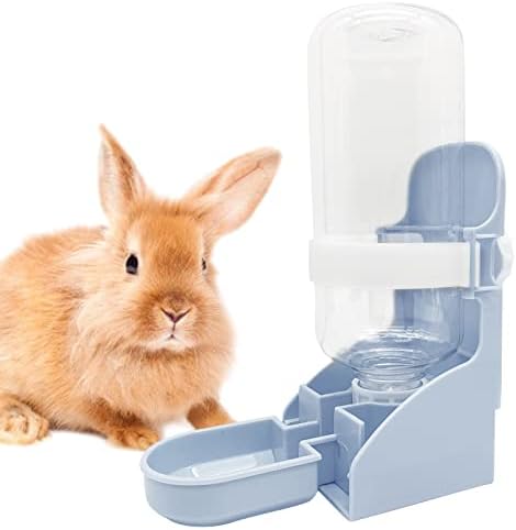 kathson Rabbit Water Feeder, 17oz Hanging Water Fountain Automatic