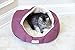 Armarkat Cat Bed 18-Inch Long C08HJH/MH, Burgundy and Beige