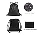 Double Sturdy Drawstring Bag With Pockets Waterproof | For Gym Sports & Workout Gear | Large Capacity String Backpack | 8 Colors