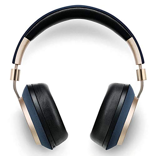 Bowers & Wilkins PX Wireless Over-Ear Headphones (Factory Certified Refurbished, Gold/Navy)