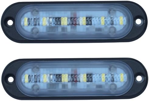 6LED LED Daytime running DRL Fog lamp Kit Day Driving Daylight White Color 6000k Set of 2