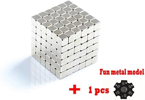 Mini Magnet Cube 216pcs Intelligence Develop and Stress Magnet Block Puzzle format, trinket, toy, Stress, develops intelligence Suited Office Environment by YJHW