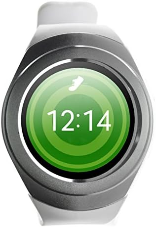 MSRM MS04 Smart Watch Bluetooth SweatProof Wrist Watch with IPS LCD High Sensitive Round Touch Screen (White)
