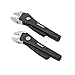Kobalt 2pk Rapid Adjust Steel Adjustable Auto Mechanic Wrench, 1/16