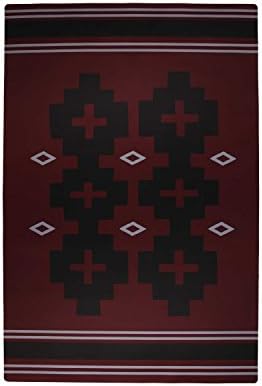 Tribe West Baby Playmat 6' X 4' Non-Toxic Activity Floor Mat for Crawling Babies, Toddlers, Boy or Girl, Natural Rubber, Durable, Indoor and Outdoor, Supports Artisans (Southwestern Solana)