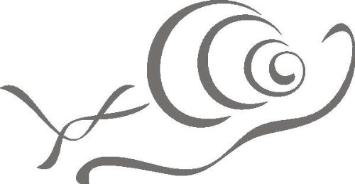 Indigos 4051095814283 Childrens Wall Stickers With Cute D253 Tired Snail Tribal Sticker, Glasdekor, 160 x 82 x 1 cm