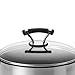 Circulon Contempo Stainless Steel Nonstick 12-1/2-Inch Covered Deep Skillet