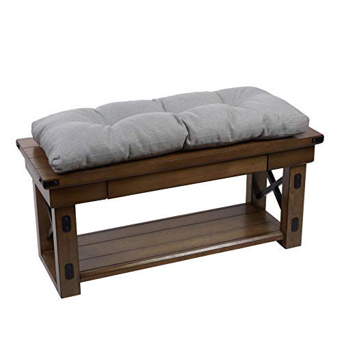 Floor Cushion The Gripper Non-Slip Tufted Bench Cushion For Indoor