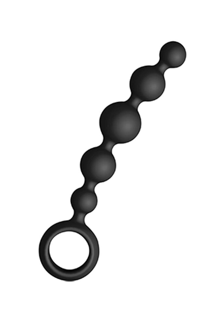 Joydivision Joydivision Joyballs Anal Wave Butt Plug Short Black