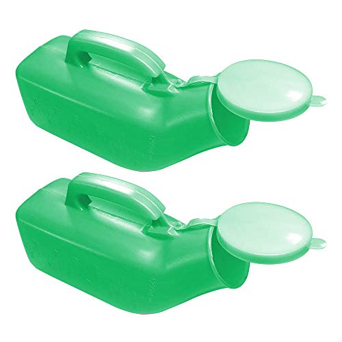 Urinals for Men Thick Firm Portable Urinal, Urine Collection for Hospital, Incontinence, Elderly
