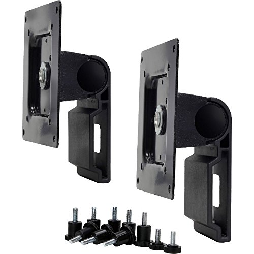 Ergotron 98-062-200 Dual Monitor Tilt Pivot Kit in Black for Monitors Equal or Less Than 11 lbs