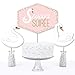 Big Dot of Happiness Swan Soiree - White Baby Shower or Birthday Party Centerpiece Sticks - Table Toppers - Set of 15