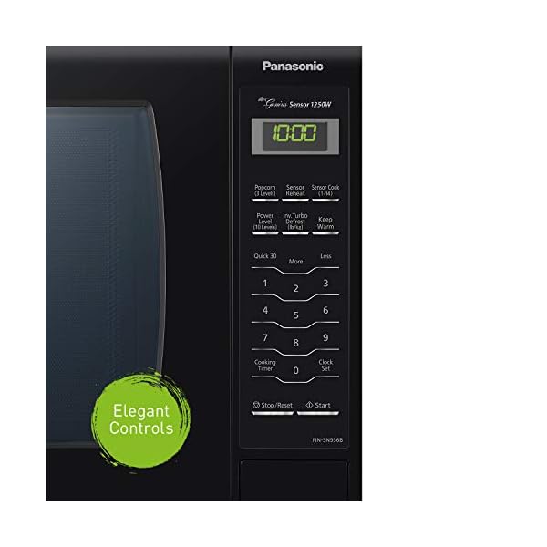 Panasonic NNSN936W Countertop Microwave with Inverter Technology The