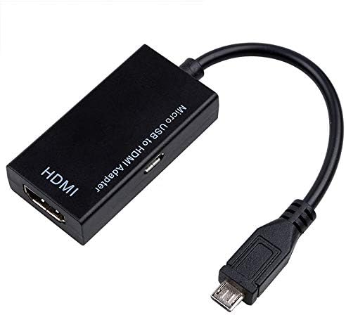 Leoie Micro USB to HDMI HD Cable Converter Adapter