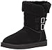 Koolaburra by UGG Women's Sulana Short Fashion Boot, Black, 7 M US