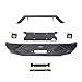 Hooke Road Jeep JK Front Bumper w/Winch Plate w/2 x 18W Fog Lights for 2007-2018 Jeep JK & Wrangler Unlimited - Blade Master