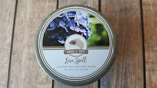 Love Spell Coconut Wax Beeswax Candle
