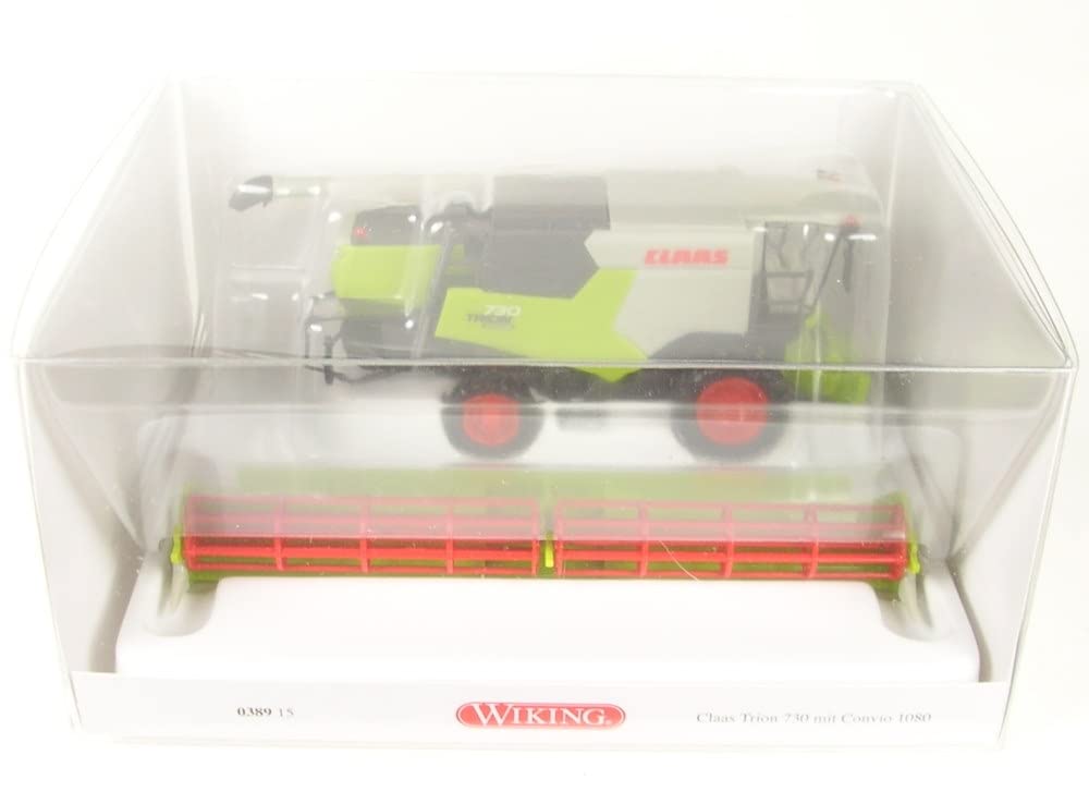 Wiking 038915 H0 Claas Trion 730 Green with Convio 1080 Track HO 1:87