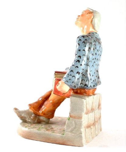 c1920 Wedgwood & Co seaman playing a concertina figure