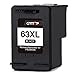 CMTOP 2 Black 63XL Remanufactured Ink Cartridges for HP 63 XL 63XL, High Yield, for HP Envy 4520 4516 HP OfficeJet 4650 3830 1112 3833 4655 5255 HP DeskJet 3633 3634 2132 3632 3630 3636 Printer