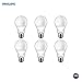 Phillips LED Dimmable A 19 Light Bulb: 800-Luimen, 5000-Kelvin, 9-Watt (60-Watt Equivalent), E26 Base, Frosted, Daylight, 6-Pack