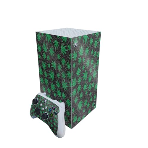 Glossy Glitter Gaming Skin Compatible With Microsoft Xbox Series X Digital Edit…