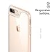 Caseology Waterfall for Apple iPhone 8 Plus Case (2017) / for iPhone 7 Plus Case (2016) - Minimal & Transparent - Frost Clear