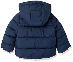 Amazon Essentials Boys' Heavyweight Hooded Puffer