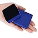 Blulu 48 Pieces Mini Magnetic Whiteboard Erasers Dry Erase Erasers Chalkboard Erasers for Home Classroom Office Use (Blue, 1.97 x 1.97 Inches)