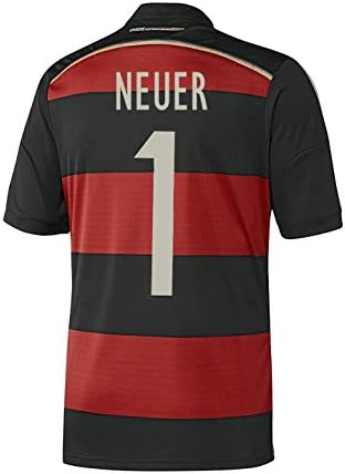 NEUER #1 Germany 4 Stars Away Jersey Champion WC 2014 YOUTH. (YXL)