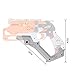 Goshfun Worker F0414 No. 217 Handguard Modified Toy Assembly Kit for NERF Zombie Hammershot, Grey