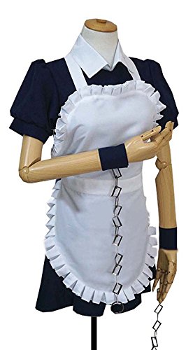 DaDacos Blue Maid Uniform Cosplay Costume for Women