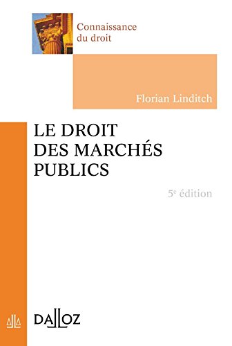 Le  droit des marchés publics