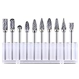 Hymnorq Carbide Carving Bits Rotary Burrs Set of