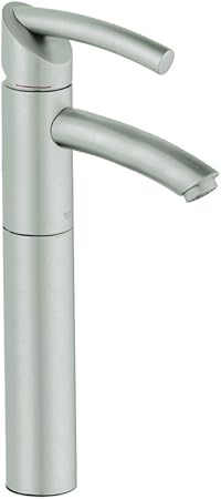 Grohe 32425av0 Tenso Vessel Faucet Satin Nickel Touch On Kitchen