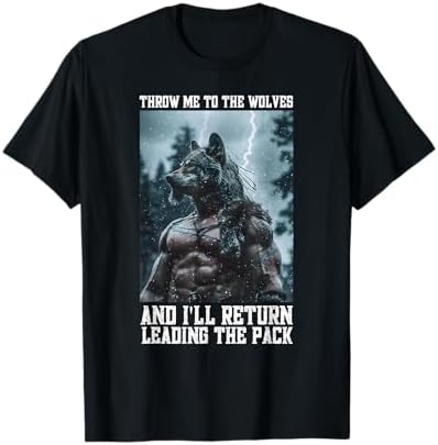 Amazon.com: Viking Werewolf Cringe Alpha Wolf Throw Me To The