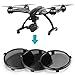 Neewer Neutral Density Filter Set, Includes: Filter ND4+ Filter ND8 + Filter ND16 + Filter Pouch, Compatible with Yuneec Typhoon 4K and Typhoon H