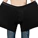 2-Pack Mens Modal Big & Tall Size Boxer Briefs with Fly