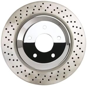 Amazon Com Corvette Brake Rotor Hub Covers Chrome Set C6 Z51 Automotive