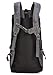 MOZONE Large 45l Lightweight Travel Backpack/foldable & Packable Hiking Daypack (Black)