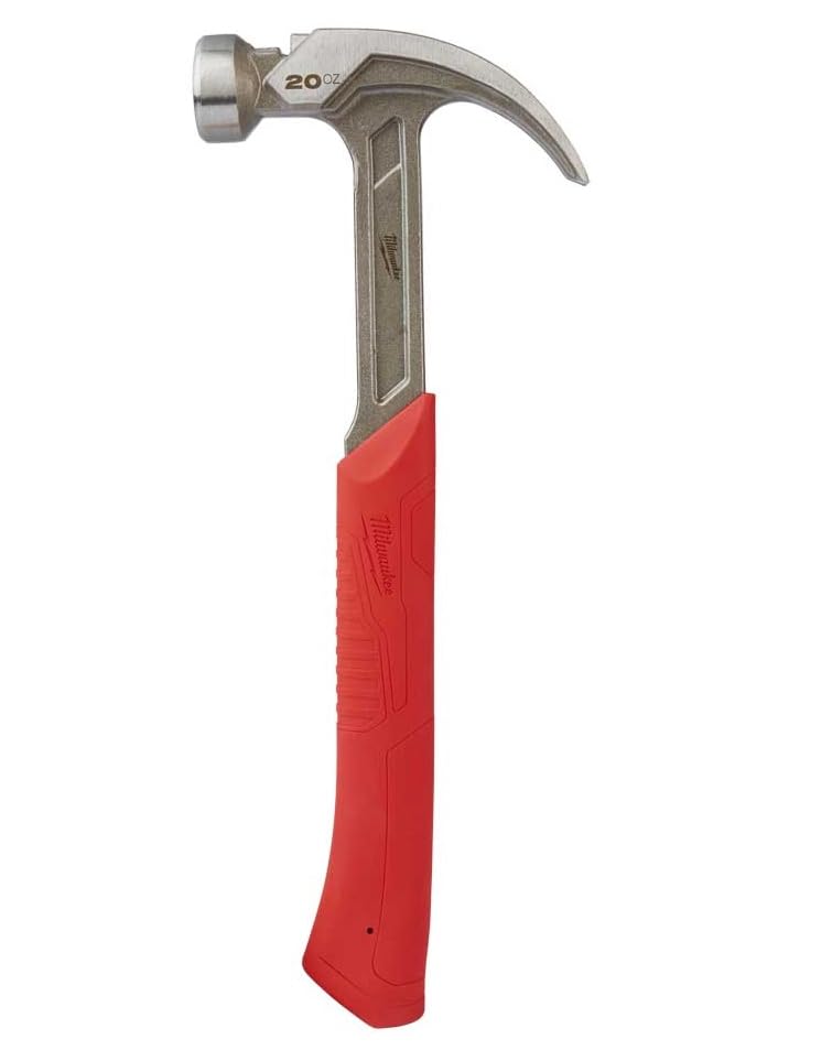 Milwaukee 20oz /14" Curved Claw Hammer (20)