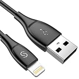 Syncwire iPhone Charger Lightning Cable - [Apple Mfi Certified] for iPhone Xs, Max, XR, x, 8, Plus, 7, Plus, 6S, Plus, 6, Plus, Se, 5S, 5C, 5, iPad Mini, iPad Air, Pro - 3.3Ft Black