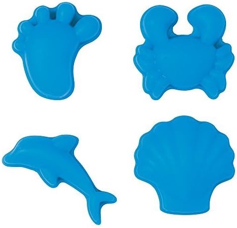 Scrunch SMO-44 Sand & Water Mould-Beach Toys, Blue