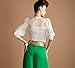 Ayliss Women Metallic Shiny Paillette Tie Waist Cincher Tassel Snake Skin Wide Belt