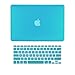 TOP CASE 2-in-1 Rubberized Hard Case Cover and Keyboard Cover Compatible with Apple MacBook White Unibody 13