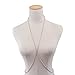 Binmer(TM) Women Body Chain Jewelry Bikini Waist Gold Belly Beach Harness Slave Necklace (Gold)