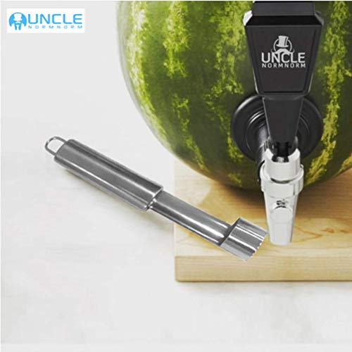 Wassermelonen-Zapfhahn-Set für Getränke, Obstfass und Entkernwerkzeug, Saft-Zapfhahn, Bierhahn, ideal um Melonen… – Bild 6