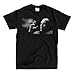 Tony Soprano Smoking Mens Black T-shirt