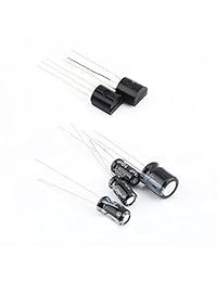 qianson Jamón 40 m CW Onda Corta de Radio Transmisor Receptor versión 4.1 7.023 7.026 MHz QRP DIY Kits de Pixie con zumbador Transceptor